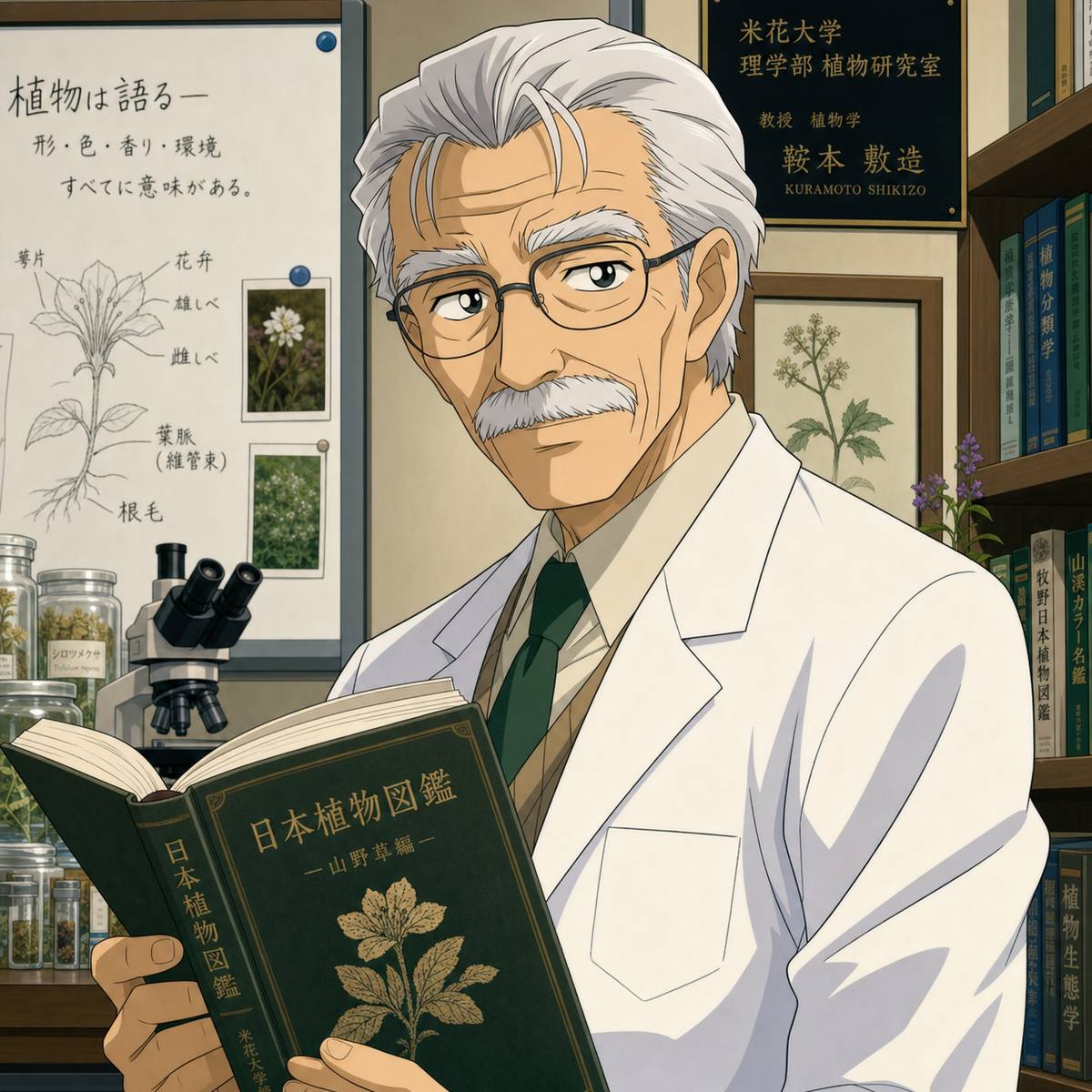 国产一区植物研究员张德明
